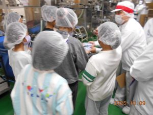 工場見学風景②